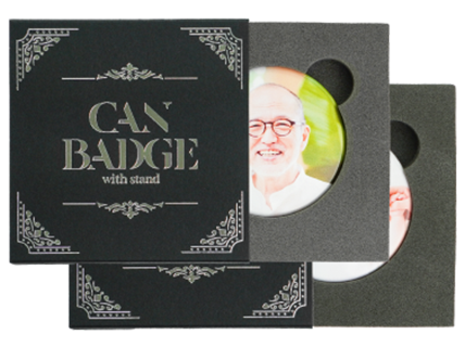 canbadge〈ブラック２個セット〉